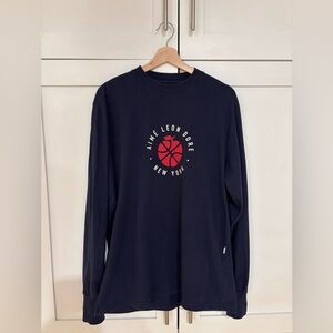 Aimé Leon Dore x New Balance Navy Long Sleeve Shirt